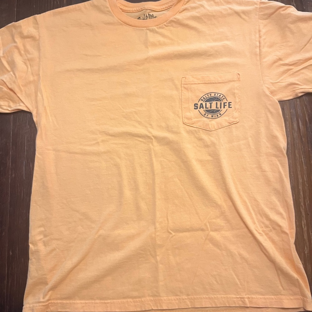 Salt Life Men's Coral Short Sleeve Tee